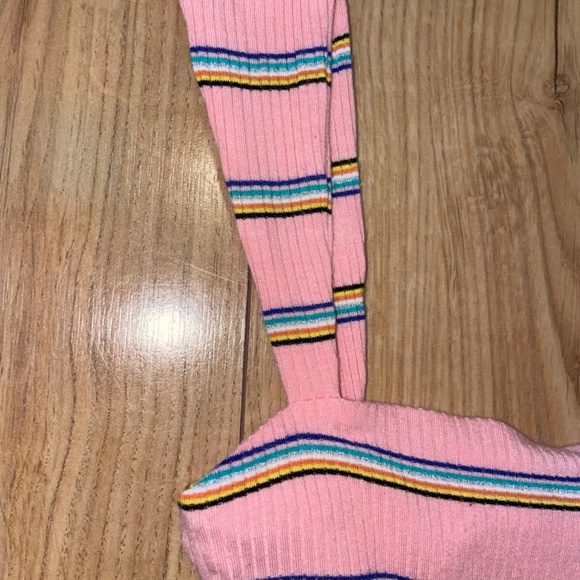 Privacy Please Pink Norman Body Suit - Flamingo - Picture 2 of 12